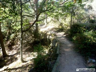 Azud y nacimiento Acueducto de Segovia; aneto ruta de las caras camino del rey malaga lavanda amigos